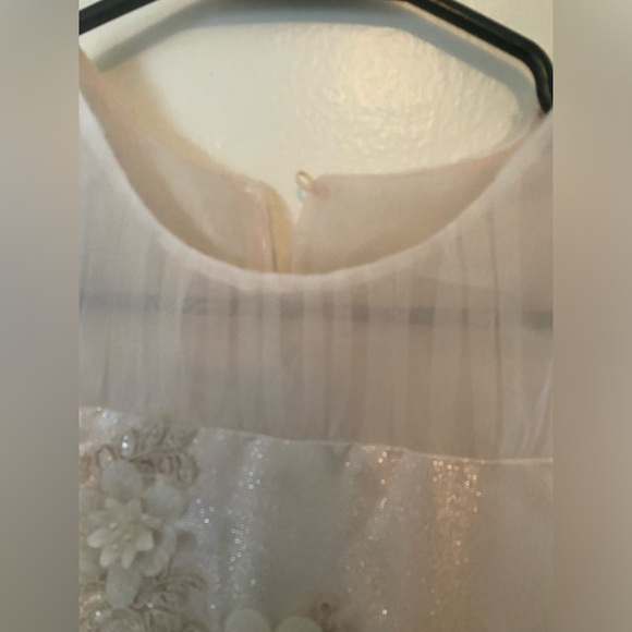 BONNIE JEAN - CHAMPAGNE DRESS - Picture 4 of 7